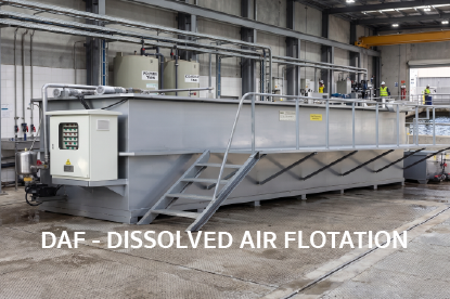 Daf – dissolved air flotation